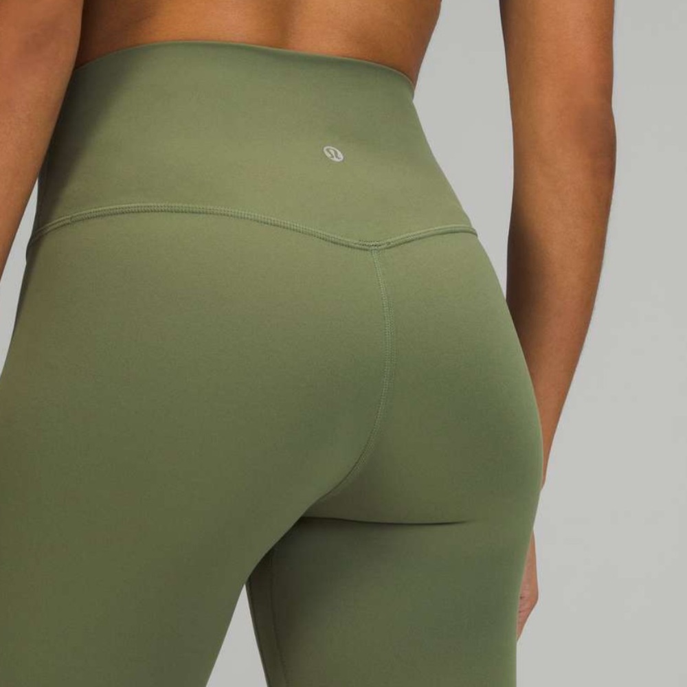 lululemon athletica Wunder Trains in Green Twill